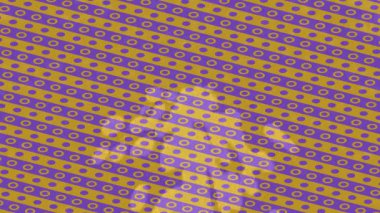 Benzersiz dijital animasyon tarzı grafikleri olan yaratıcı ortam tasarımı için yenilikçi hareket dokusu