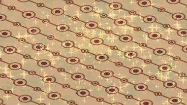 Benzersiz video giriş tasarımı projeleri için detaylı yüzey kalıbı film animasyon stili grafik girişi