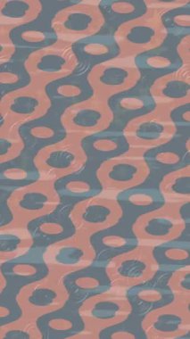 Dijital doku yüzey tasarım biçimi ile modern video animasyonu için gelişmiş hareket grafikleri