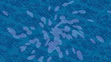 Benzersiz video giriş tasarımı projeleri için detaylı yüzey kalıbı film animasyon stili grafik girişi