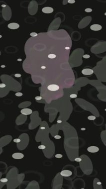 Soyut hareket desenli fütüristik video üretimi için dinamik dijital arkaplan