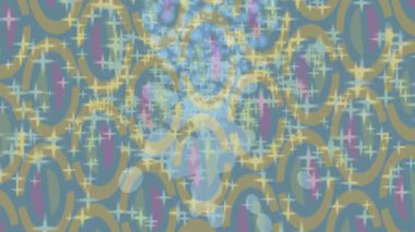 Organik desenli yüzey giriş stili video film sanatı ile soyut arkaplan tasarımı