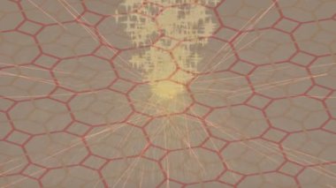 Benzersiz hareket grafikleri tasarım sanatına sahip yaratıcı film üretimi için özet bir arkaplan