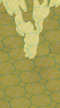 Benzersiz hareket dokusu tasarım sanatı ile profesyonel video düzenleme için modern soyut grafikler