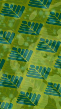 Soyut hareket desenli fütüristik video üretimi için dinamik dijital arkaplan