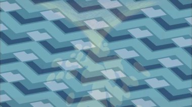 Benzersiz hareket grafikleri tasarım sanatına sahip yaratıcı film üretimi için özet bir arkaplan