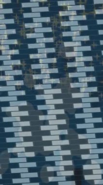 Modern medya üretimi için fütüristik dijital soyut doku sinematik tarz hareketli grafik ögesi