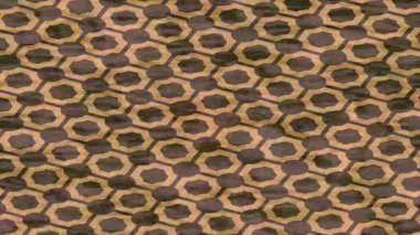 Benzersiz dijital animasyon tarzı grafikleri olan yaratıcı ortam tasarımı için yenilikçi hareket dokusu