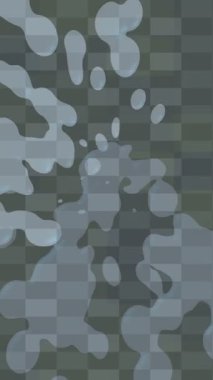 Soyut hareket desenli fütüristik video üretimi için dinamik dijital arkaplan