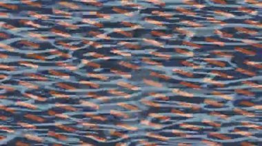 Benzersiz video giriş tasarımı projeleri için detaylı yüzey kalıbı film animasyon stili grafik girişi