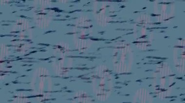 Benzersiz dijital animasyon tarzı grafikleri olan yaratıcı ortam tasarımı için yenilikçi hareket dokusu