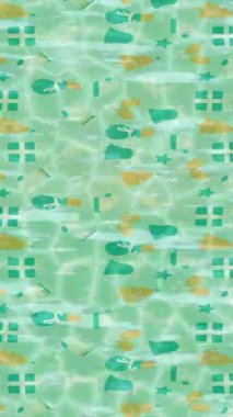 Organik desenli yüzey giriş stili video film sanatı ile soyut arkaplan tasarımı