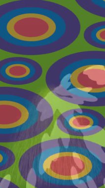 Benzersiz hareket dokusu tasarım sanatı ile profesyonel video düzenleme için modern soyut grafikler