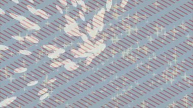 Benzersiz video giriş tasarımı projeleri için detaylı yüzey kalıbı film animasyon stili grafik girişi