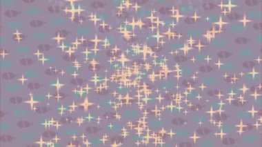 Benzersiz dijital animasyon tarzı grafikleri olan yaratıcı ortam tasarımı için yenilikçi hareket dokusu