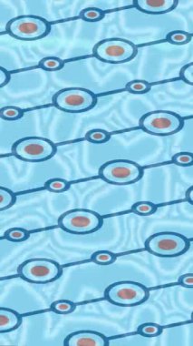 Benzersiz video giriş tasarımı projeleri için detaylı yüzey kalıbı film animasyon stili grafik girişi