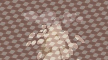 Benzersiz video giriş tasarımı projeleri için detaylı yüzey kalıbı film animasyon stili grafik girişi