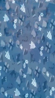 Soyut hareket desenli fütüristik video üretimi için dinamik dijital arkaplan