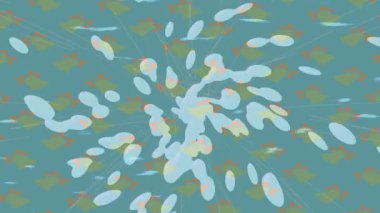 Yaratıcı video düzenleme film arkaplan tasarımı için minimalist organik hareket grafikleri