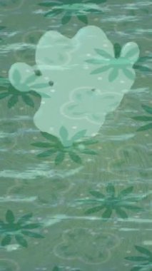 Profesyonel video projeleri sanat tarzı için organik hareketli arkaplan tasarımı