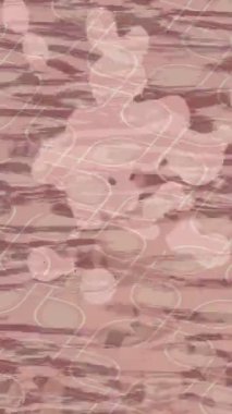 Organik desenli yüzey giriş stili video film sanatı ile soyut arkaplan tasarımı