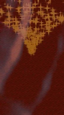 Lüks hareket projeleri için soyut tasarım stili animasyonu olan üst düzey dijital doku