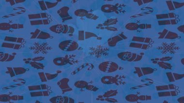 Modern medya üretimi için fütüristik dijital soyut doku sinematik tarz hareketli grafik ögesi