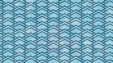 Benzersiz dijital animasyon tarzı grafikleri olan yaratıcı ortam tasarımı için yenilikçi hareket dokusu