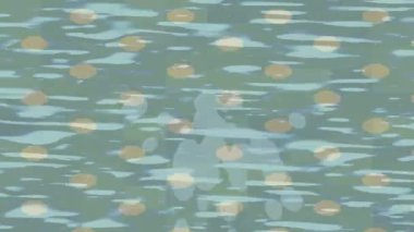 Benzersiz dijital animasyon tarzı grafikleri olan yaratıcı ortam tasarımı için yenilikçi hareket dokusu