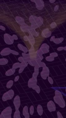 Lüks hareket projeleri için soyut tasarım stili animasyonu olan üst düzey dijital doku