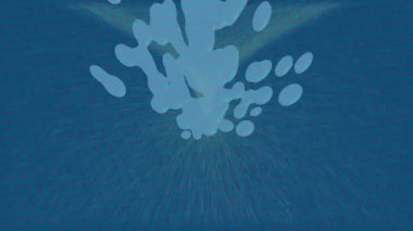 Benzersiz dijital animasyon tarzı grafikleri olan yaratıcı ortam tasarımı için yenilikçi hareket dokusu