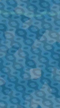 Soyut hareket desenli fütüristik video üretimi için dinamik dijital arkaplan