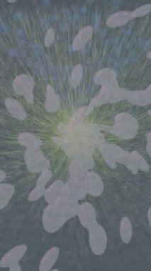 Benzersiz hareket grafikleri tasarım sanatına sahip yaratıcı film üretimi için özet bir arkaplan