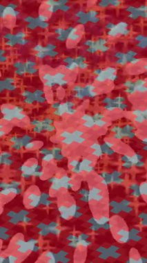 Benzersiz video giriş tasarımı projeleri için detaylı yüzey kalıbı film animasyon stili grafik girişi