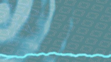 Modern medya üretimi için fütüristik dijital soyut doku sinematik tarz hareketli grafik ögesi