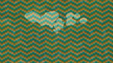 Modern medya üretimi için fütüristik dijital soyut doku sinematik tarz hareketli grafik ögesi