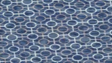 Soyut hareket desenli fütüristik video üretimi için dinamik dijital arkaplan