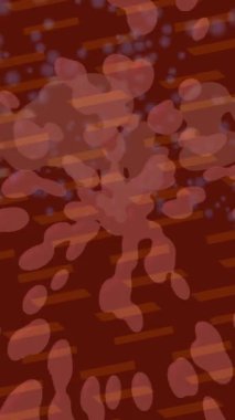 Benzersiz dijital animasyon tarzı grafikleri olan yaratıcı ortam tasarımı için yenilikçi hareket dokusu