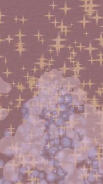 Lüks hareket projeleri için soyut tasarım stili animasyonu olan üst düzey dijital doku