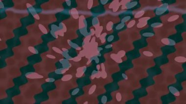 Yaratıcı video düzenleme film arkaplan tasarımı için minimalist organik hareket grafikleri