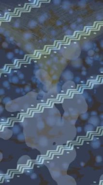 Lüks hareket projeleri için soyut tasarım stili animasyonu olan üst düzey dijital doku