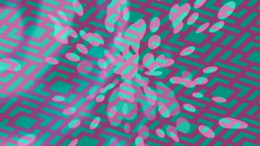 Benzersiz dijital animasyon tarzı grafikleri olan yaratıcı ortam tasarımı için yenilikçi hareket dokusu