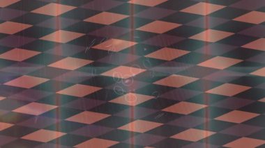 Benzersiz dijital animasyon tarzı grafikleri olan yaratıcı ortam tasarımı için yenilikçi hareket dokusu