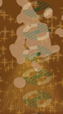 Profesyonel video projeleri sanat tarzı için organik hareketli arkaplan tasarımı