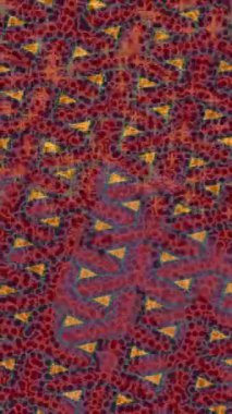 Benzersiz dijital animasyon tarzı grafikleri olan yaratıcı ortam tasarımı için yenilikçi hareket dokusu