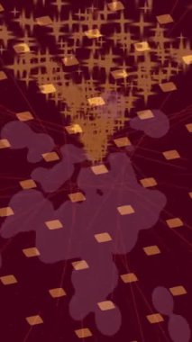 Benzersiz hareket dokusu tasarım sanatı ile profesyonel video düzenleme için modern soyut grafikler