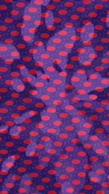 Benzersiz dijital animasyon tarzı grafikleri olan yaratıcı ortam tasarımı için yenilikçi hareket dokusu