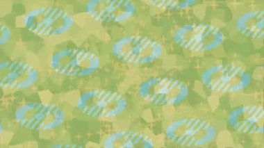 Dijital doku yüzey tasarım biçimi ile modern video animasyonu için gelişmiş hareket grafikleri