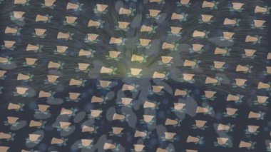 Yaratıcı video düzenleme film arkaplan tasarımı için minimalist organik hareket grafikleri