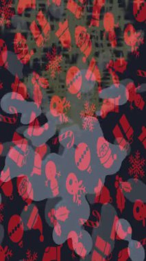 Benzersiz dijital animasyon tarzı grafikleri olan yaratıcı ortam tasarımı için yenilikçi hareket dokusu